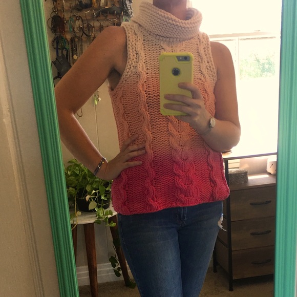 Free People Sanctuary CableKnit Sleeveless Sweater - Picture 10 of 13